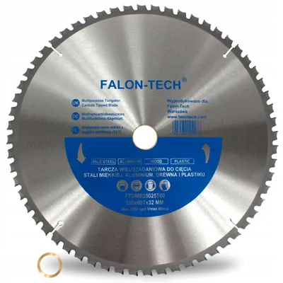 Produktbild von Falon-Tech Multifunktions-Trennscheibe 350/2,5/T60 Holz Metall
