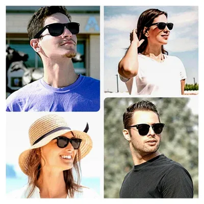 Produktbild von Sonnenbrille Herren/Damen; Vintage/Klassisch/Elegant Brillengestell; HD-Pilotobjektive; Golf/Fahren/Angeln/Reisebrille/Outdoor-Sportarten Mode Sonnenbrille