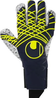 Zdjęcie produktu dla Uhlsport Prediction Supergrip+ Finger Surround - navy/white/fluo yellow, rozmiar:12