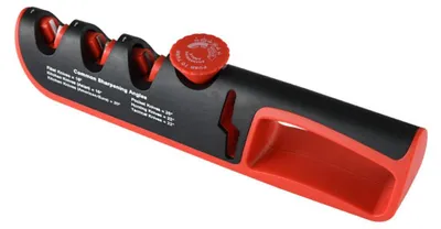 4-in-1 Handmesserschärfer, 4-stufig, für Küchenmesser und Schere