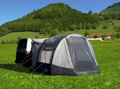 Produktbild von Set Busvorzelt + Innenzelt TOUR EASY AIR - Vorzelt, Luftzelt, Innenzelt für Campingbusse, Camping