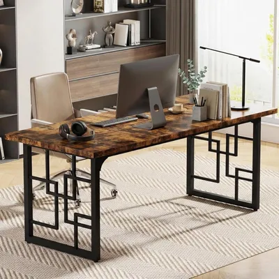 Produktbild von Industriebüro – Computertisch – Gaming-Tisch – Bürotisch – Arbeitsplatz-Schreibtisch – 160x80 cm