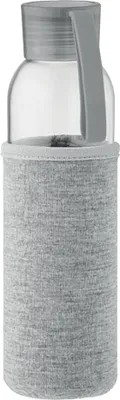 Image de MidOcean - Bouteille "Ebor", verre recyclé, 500ml MO619 (taille unique) (Gris)