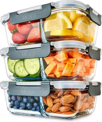Produktbild von Gläserne Lebensmittelbehälter-Set