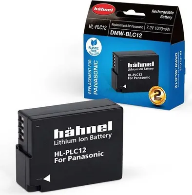 Productafbeelding van Hähnel 10001693 Hähnel Ersatzakku HL-PLC12 - Typ Panasonic DMW-BLC12 retail