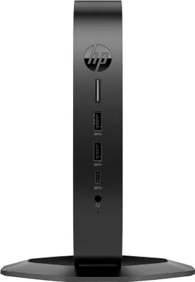 Produktbild von HP Elite t655 - Thin Client - SFF - 1 x Ryzen Embedded R2314 / 2.1 GHz - RAM 8 GB - Flash 32 GB - eMMC - Radeon Graphics - 1GbE - HP ThinPro - Monitor: keiner - Tastatur: Italienisch