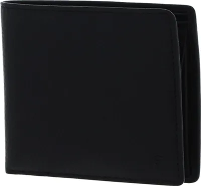 Image de Esquire porte-monnaie Deer Billfold Wallet Black noir