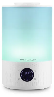Obrázok produktu pre Zvlhčovač UFESA Misty 2800, nádrž 2,8 litra, 25 W, biela