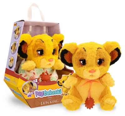 Produktbild von Interaktives Tier Simba König der Löwen mit Geräuschen und Kuscheldecke-Tasche