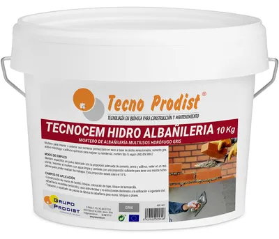 Zementmörtel Hydro-Stamper 10 kg, wasserabweisend, für Mauerwerk & Verlegung