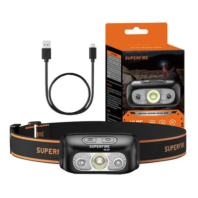 Obrázek produktu pro Světlomet Superfire Hl05-E, 120Lm, USB