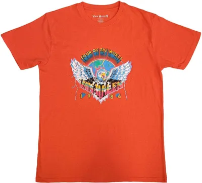 Produktbild von Van Halen - "Eagle ´84" T-Shirt für Herren/Damen Uni RO5682 (L) (Orange)