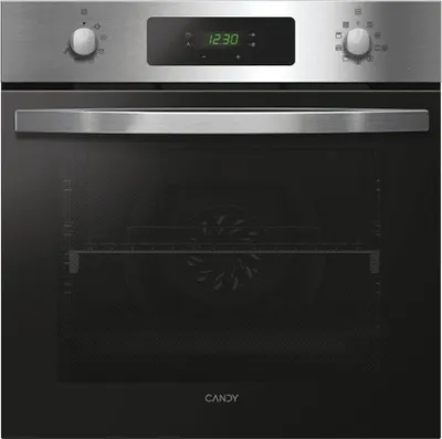 Image de Four intégrable 65l 60cm pyrolyse inox/noir - Candy - FICDX676 -