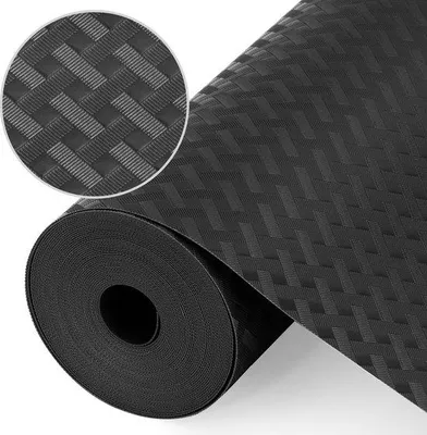 Productafbeelding van Unyqoos® Ladeonderlegger: antislip en waterdicht – gemaakt van voedselveilig EVA-materiaal, BPA-vrij, op maat te snijden en herbruikbaar voor keukenkasten en koelkasten, temperatuurbestendig van -50°C tot 90°C
