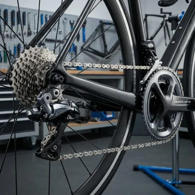 Produktbild von Shimano CN-HG701 11-fach Kette silber mit Quick-Link - leiser, effizienter An...