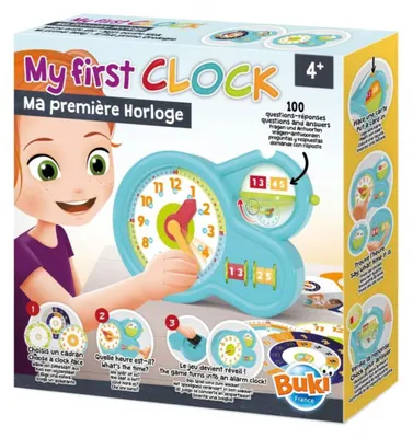 Produktbild von Analog- und Digitaluhr-Lernset - Mein erster Wecker, 9-teilig