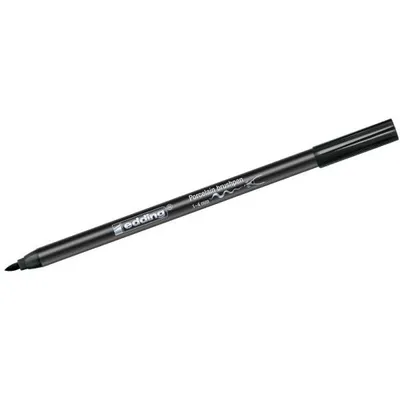 Produktbild von Porzellan-Pinselstift edding 4200 1-4mm schwarz