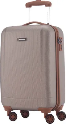 Produktbild von Hauptstadtkoffer Wannsee Spinner 58 Champagner/Braun HK20-8277M-CH mit 4 Rollen Koffer