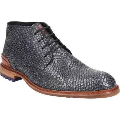 Produktbild von Floris van Bommel Boots CREPI, Glattleder, Blau, Herren