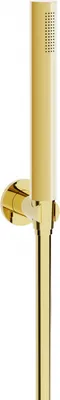 Produktbild von Mexen R-70 Kopfbrausegarnitur mit Regenbrause und Thermostatmischer, Gold - 785705051-50