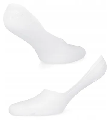 Produktbild von Lancerto Weiße Glatte Füßlinge Socken 39/42