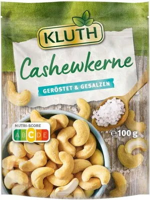 Produktbild von Kluth Cashewkerne geröstet & gesalzen 100g