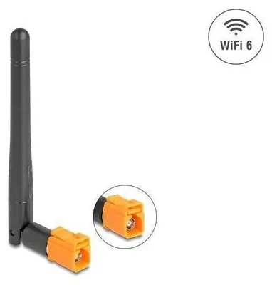 Immagine prodotto di DELOCK Dualband WLAN WiFi 6 Antenne N Buchse 4 - 6 dBi