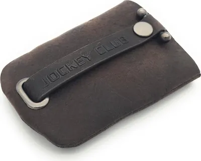 Produktbild von Jockey Club echt Leder Schlüsseletui Schlüsselglocke Büffel-Vollleder braun