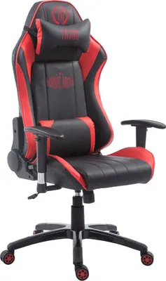 Produktbild von CLP Racing Gaming Bürostuhl XL Shift höhenverstellbar und drehbar schwarz/rot