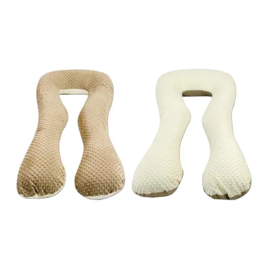 Produktbild von Umstands-/Stillkissen Cappuccino-Creme in U-Form