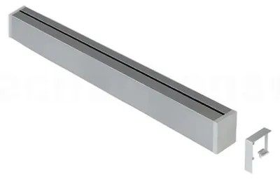 Imagen del producto de Naber, sistema de barandillas MosaiQ Profilleisten Set-1. Sistema de barandillas, 600 mm - Sistemas de barandillas