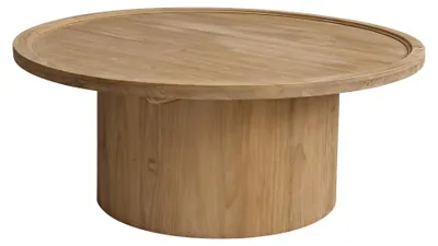 Produktbild von Couchtisch aus massivem Teakholz