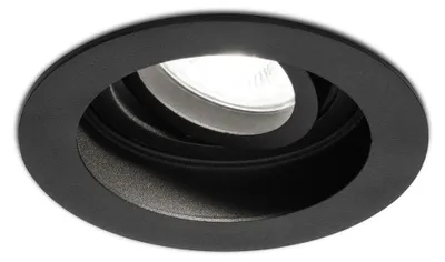 Produktbild von hoftronic LED Einbaustrahler GU10 4W 345lm 6500K Schwarz IP20 Schwenkbar