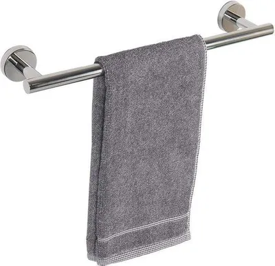 Produktbild von Famanu Handtuchhalter aus Edelstahl - 40 cm Länge - Wandmontage - Küche und Badezimmer