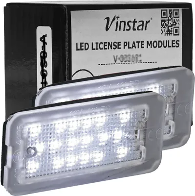 Produktbild von Vinstar LED Kennzeichenbeleuchtung kompatibel mit FIAT 500 500C ab 2007
