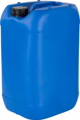 Produktbild von kanister-vertrieb® 25 Liter Kanister Camping Wasserkanister Farbe blau inkl. Etikett (1x25 knb)