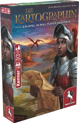 Produktbild von Die Kartographin Kartenspiel inkl. Mini Erweiteru.