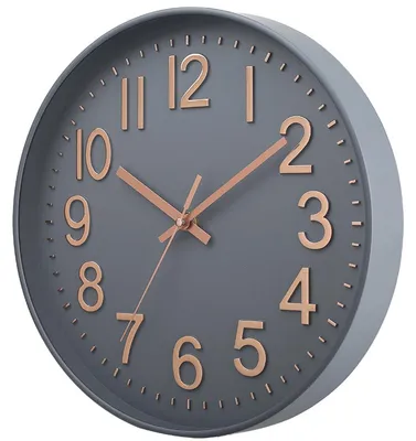Immagine prodotto di Orologio da parete, 30,5 cm - Silenzioso e moderno, ideale per interni