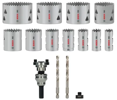 Produktbild von PRO Multi Material Lochsäge Q-Lock Aufsteckhalter-SeT, 15-tlg.