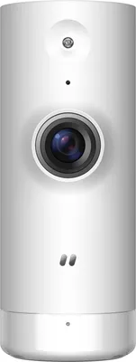 Produktbild von D-Link Mini HD, IP-Sicherheitskamera, Drinnen, Kabellos, CE, CE LVD, ICES, FCC, Tisch/Wand, Weiß