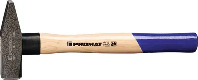 Image de Marteau de serrurier 2000 g, manche en hickory de 400 mm avec manchon de protection en nylon PROMAT