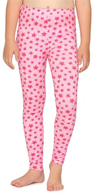 Produktbild von Merry Style Mädchen Lange Leggings aus Baumwolle MS10-337 (Rosa/Sterne, 158)