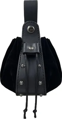 Produktbild von Renaissance Gürteltasche Leder Kordelzug Tasche Steampunk Gürteltasche Mittelalterliche Ledertaschen für Männer Frauen LARP Zubehör