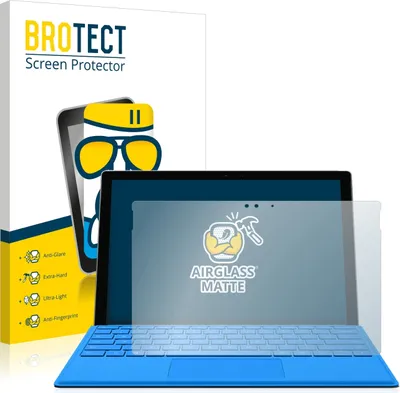 Produktbild von BROTECT Entspiegelungs Schutzglas für Microsoft Surface Pro 4 Schutzfolie Panzer Folie Glas Display Schutz matt