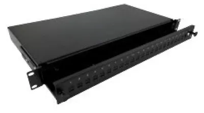 Produktbild von Alantec FOP-1U-24SCS-C, Schwarz, Rackeinbau, 1U, Box
