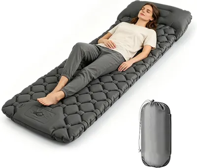 Image de Matelas de sol autogonflant, imperméable, pour le camping