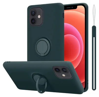 Produktbild von Cadorabo Hülle für Apple iPhone 12 MINI Schutz Hülle in Grün Handyhülle TPU Etui Case Cover