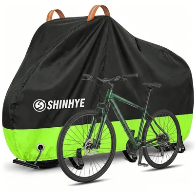 Produktbild von Fahrradabdeckung Wasserdicht 600D Oxford 200x70x110cm Grün mit Schlosslöchern