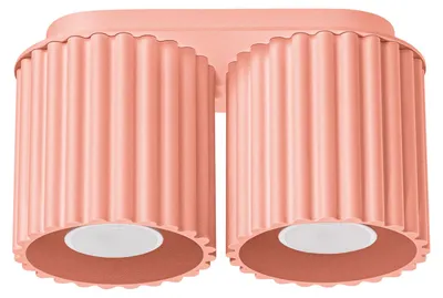 Produktbild von Plafond AURA 2 apricot GU10 2xGU10 10W Aluminium 12x10x21cm Sollux Lighting