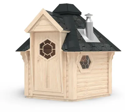 Produktbild von Sauna Saunafass Außensauna Saunahaus Holzsauna Trockensauna Gartensauna